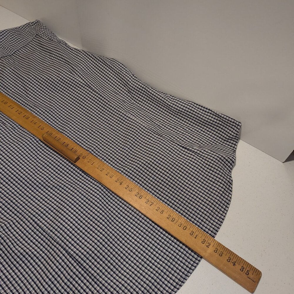 Antigua Indiana Pacers Shirt Mens Large L Blue Plaid Button Down NBA Basketball - Picture 13 of 16
